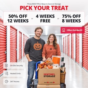 Sentinel Self Storage - Calgary Central Promotion